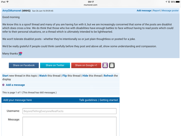 Hey MNHQ. Would it be possible to have a discussion about how SN issues/threads are handled on the main boards.