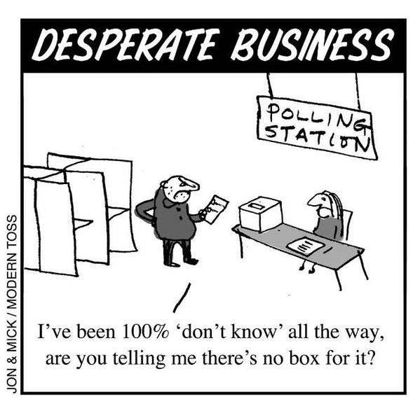 I've abstained, have you?