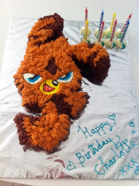 "Fur" icing