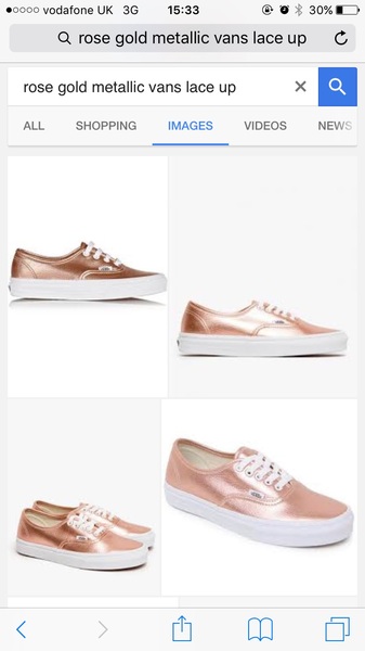 Please help me find these... rose gold Vans