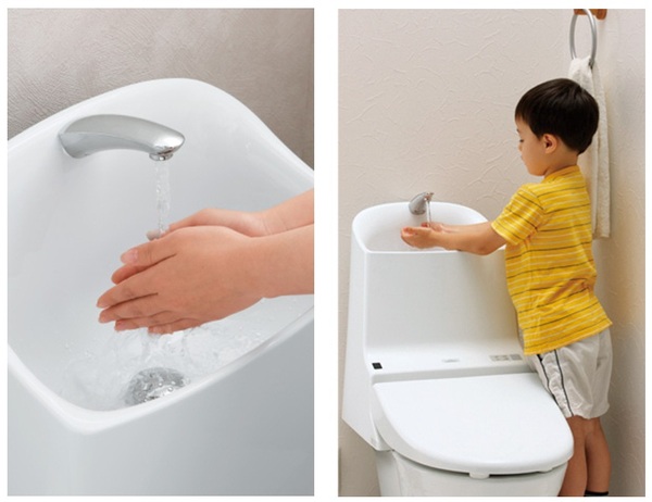 Would you mind showing me a picture of your downstairs toilet, please?