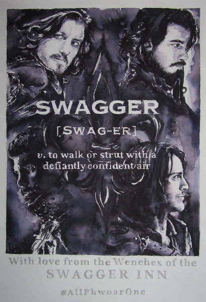 Swagger Inn. Thread 133. The one where Athos' trousers get even tighter...well one can hope.