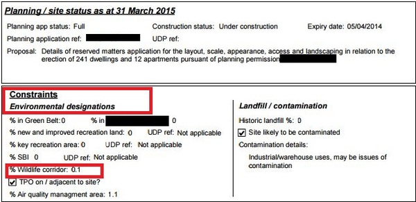 AIBU to think my new home developer can't put a wildlife corridor in my garden