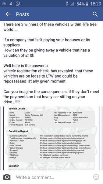 MLM Bot Watch 24 - Powered by Twunk's Yazoo: Tragicomic cultic wampum flogging scamalangadingdongs like Forever Living, Ariix, Herbalife, Younique, Juiceplus, LifeTreeWorld.