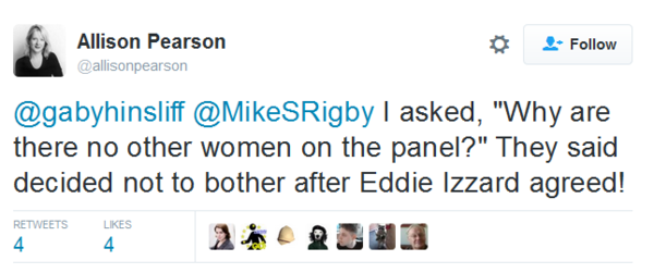 Eddie Izzard on Question Time