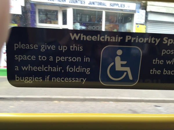 Another buggy in wheelchair space thread