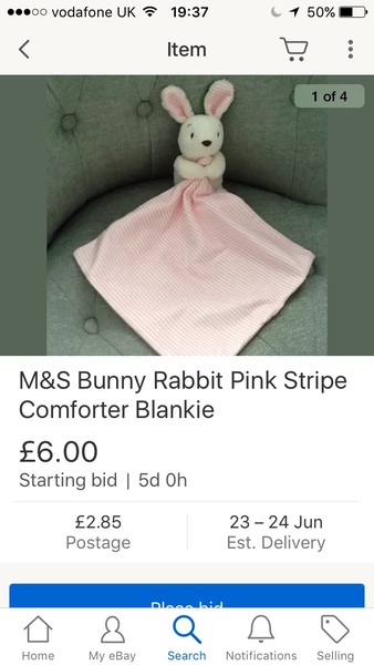 Rabbit comforter - help!!!!