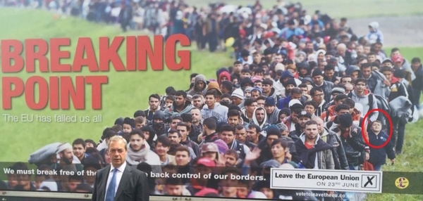 to NOT see what is wrong with the UKIP poster?