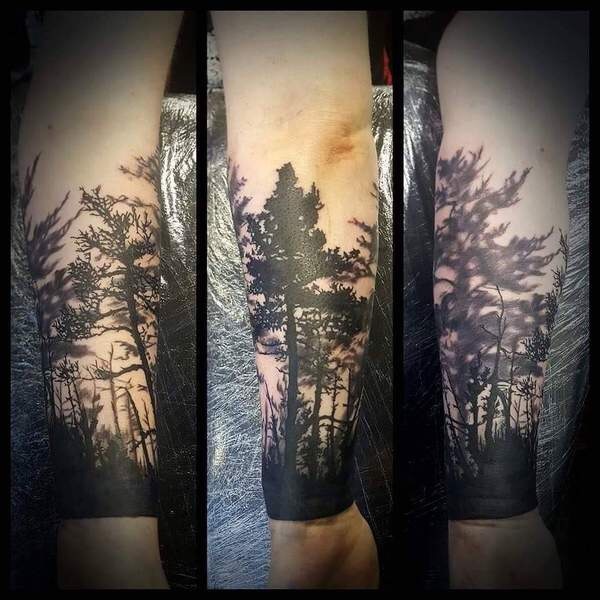 to have gotten matching head tattoos with DH?