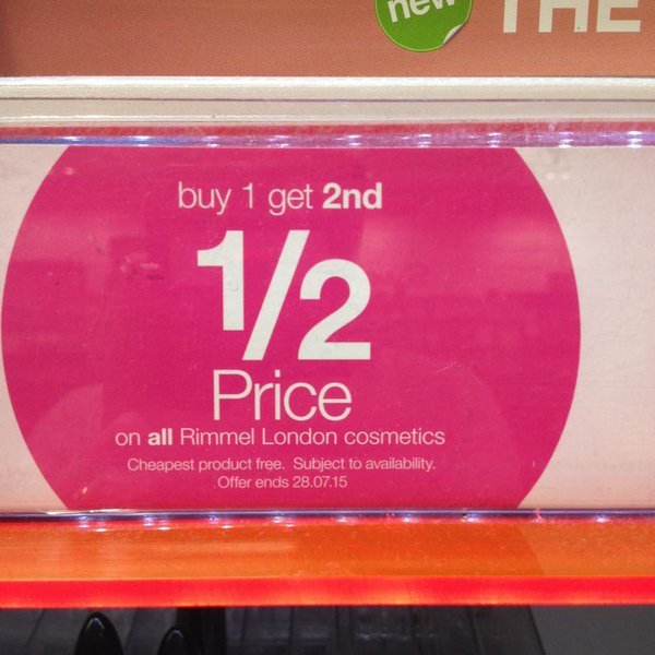 To say it's time supermarkets were stopped from doing this.