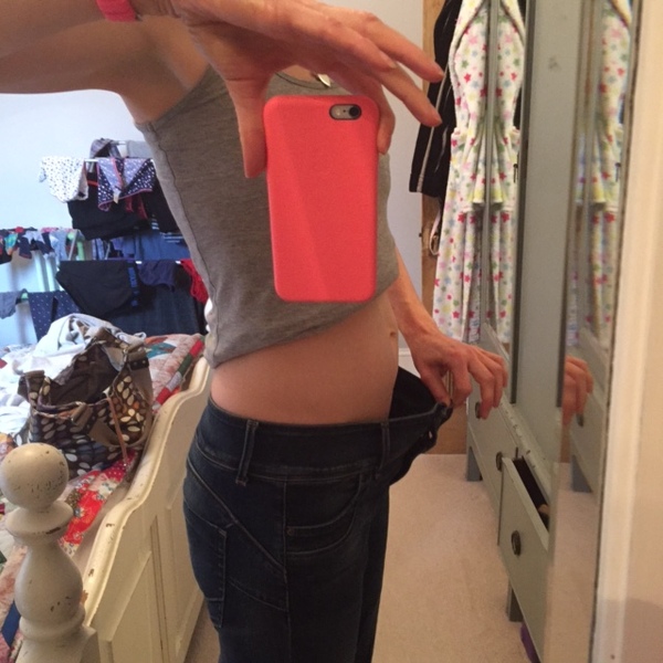 A year of running - before and after pics