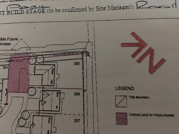 AIBU to think my new home developer can't put a wildlife corridor in my garden