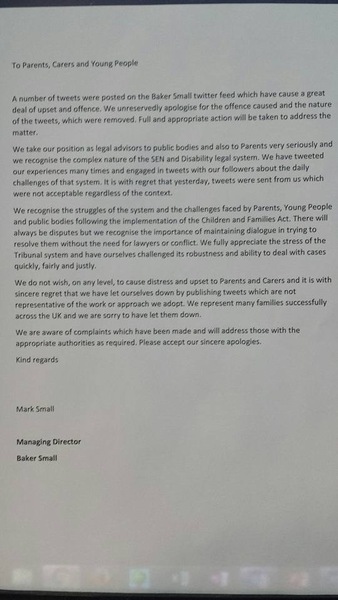 Is this appropriate conduct for solicitors?
