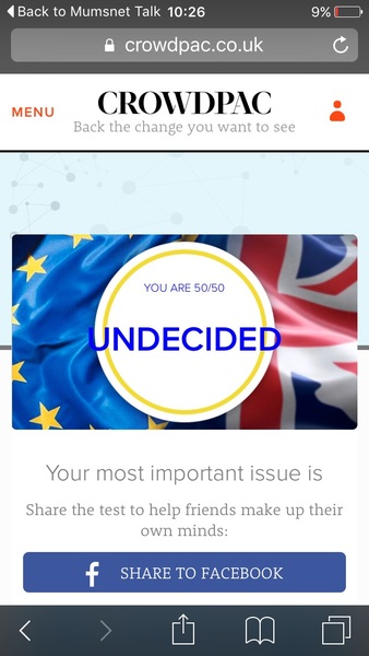 Nobody in family voting?