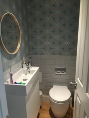 Would you mind showing me a picture of your downstairs toilet, please?