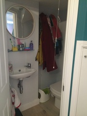 Would you mind showing me a picture of your downstairs toilet, please?