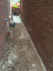 Help with side walkway