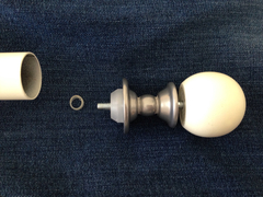 Please help me reattach these finials before I waste any more hours of my life