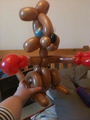 Or is balloon tying really hard!