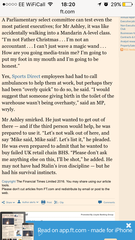 Anyone watching Mike Ashley of Sports Direct being questioned live on BBC?