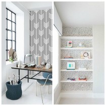 Has anyone just wallpapered their alcoves?
