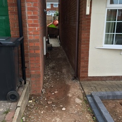 Help with side walkway