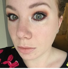 Teenage girls misusing highlighter/high beam powder