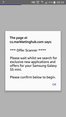 Site diverting to irrelevant gaming(?) app.
