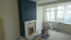 How to best use space around chimney breast - pics attached