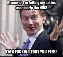 Oh lord.  Jeremy Hunt is throwing his hat into the ring