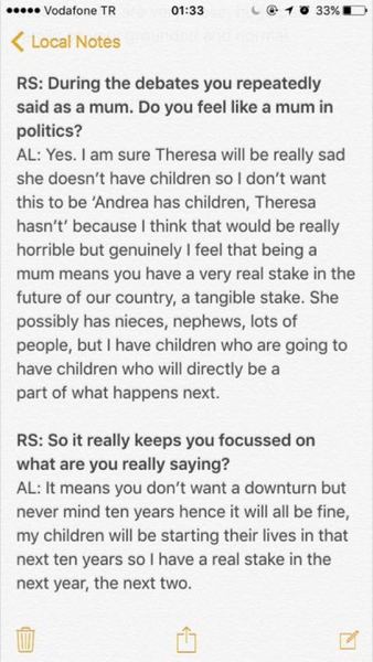 #MothersAgainstLeadsom please help