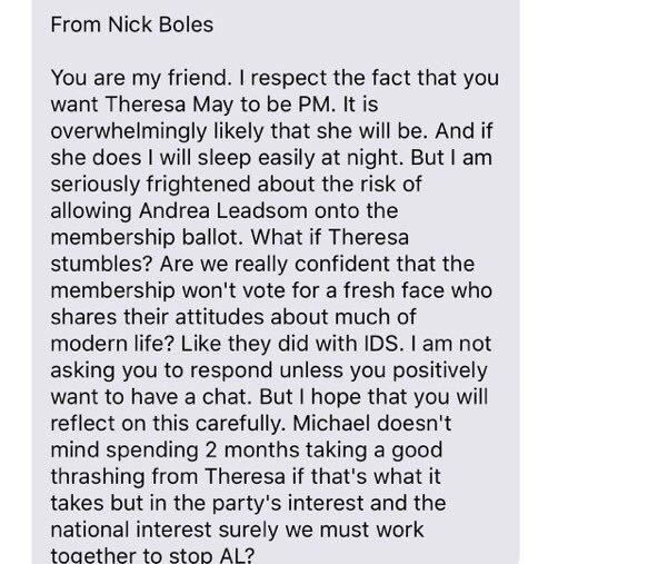 The Westministenders Hunger Games continues. Boris still trying not to be outmanoevered.