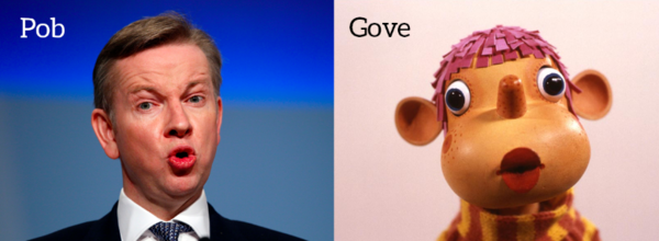 To think that if Michael Gove becomes Prime Minister, disaster will happen?