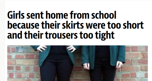 DD's refusing to wear a bra, her Head of Year is saying she isn't allowed at school.