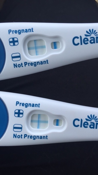 show me your clear blue tests