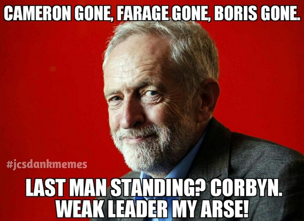 Boris outmaneovered. Et tu Gove & Corbyn? The Westministenders Hunger Games Continues