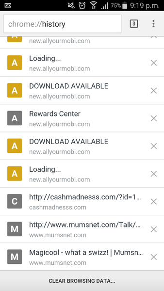 Livid - porn on my phone! please help