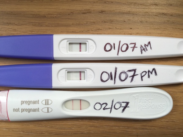faint positive after CP and MC