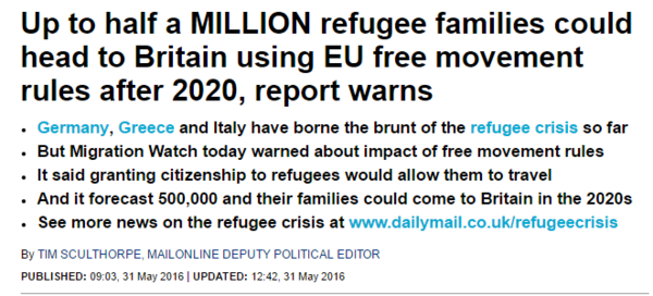 To feel really positive about leaving the EU