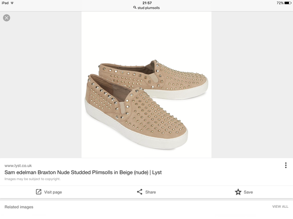What do you call the flat casual metallic/stud shoes that people wear?