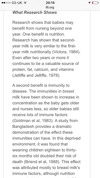 Cows milk more nutritious than breastmilk?