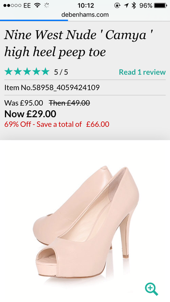 can anyone recommend some comfy nude heels?!