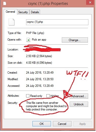 You site is downloading stuff to my computer now.