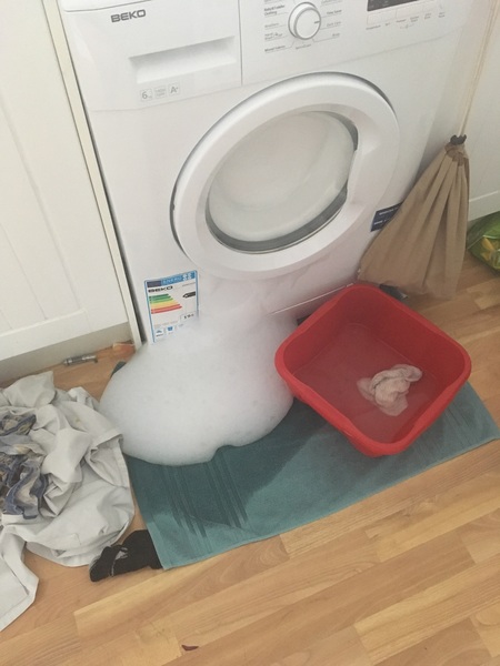 To think my husband did this on purpose!