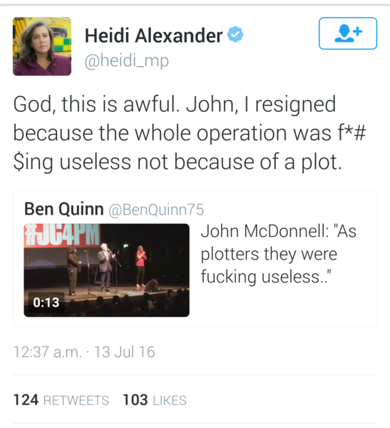 Anyone else torn over Corbyn coup