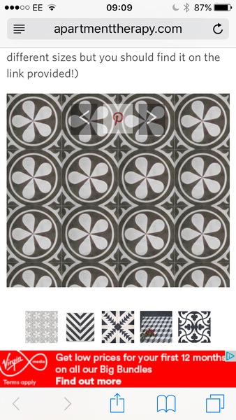 Nice linoleum...