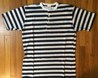 To ask if you know what a hooped T-shirt is?