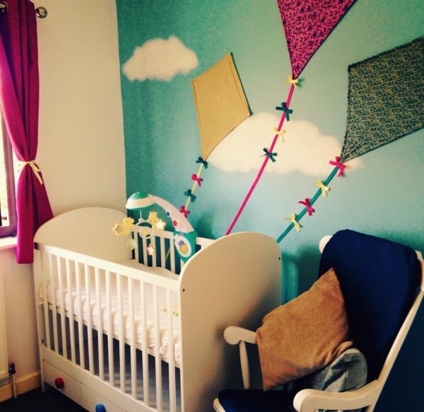 To think our baby's room could easily be used for a boy?