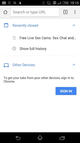 Livid - porn on my phone! please help