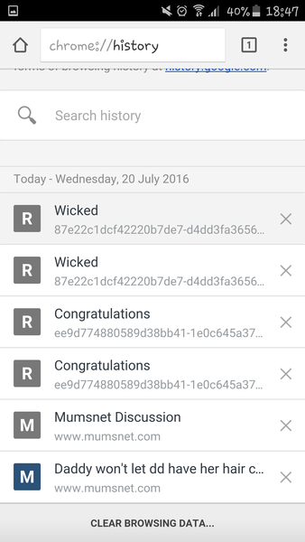 Livid - porn on my phone! please help